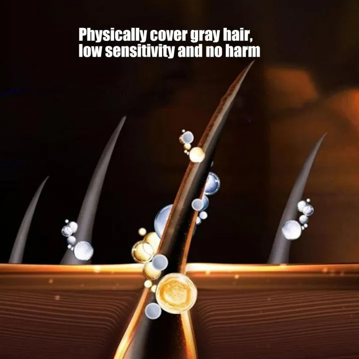2-in-1 Hair Color Stick & Comb, Waterproof Hair Dye Comb