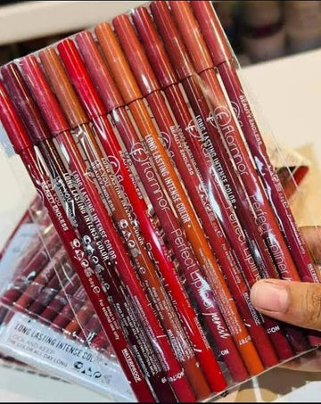 FLORMAR- 12 pcs Matte Color Lip pencils set