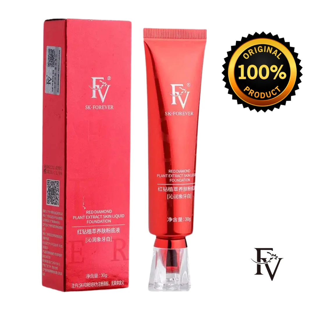 FV Waterproof Liquid Foundation – Long-Lasting Flawless Coverage